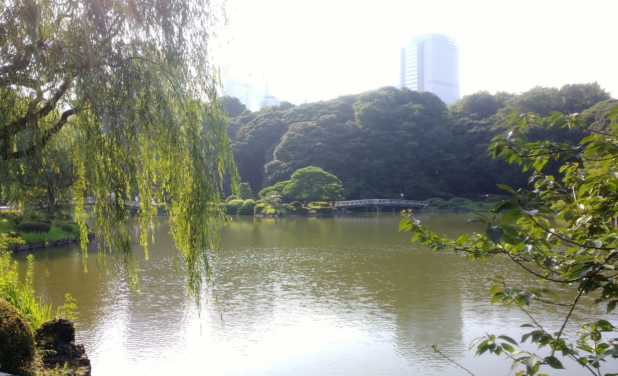Nationalmuseum Tokio und Tokio von oben